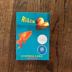 Rules book Cynthia lord